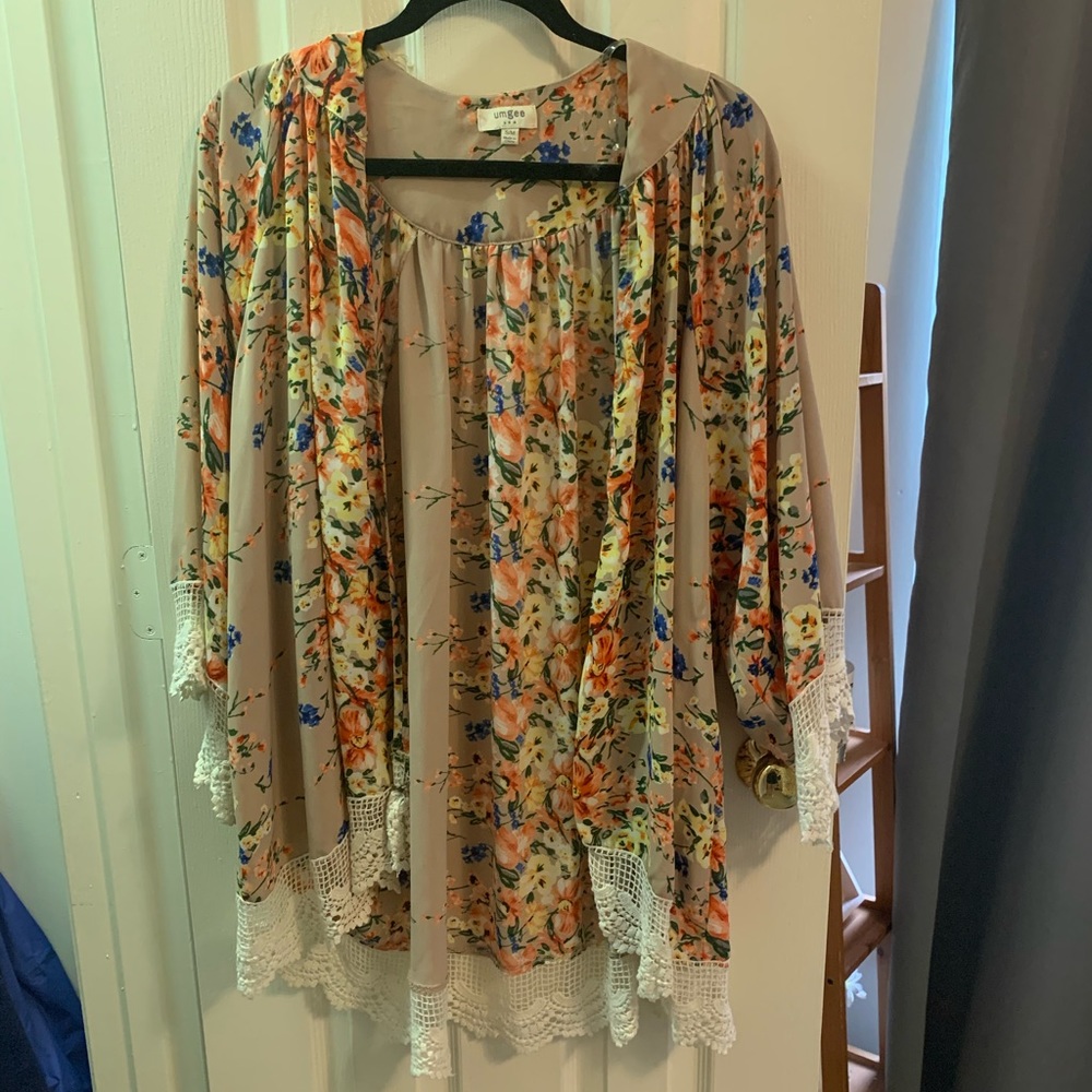 Floral Kimono